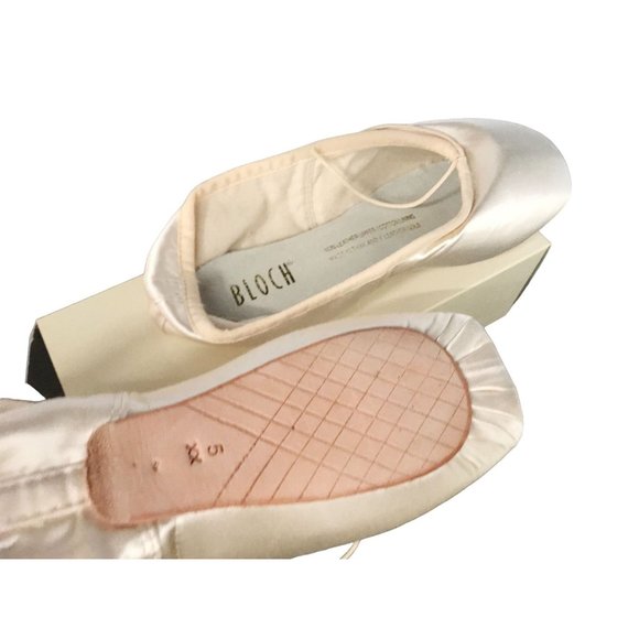 BLOCH Alpha Pink 05C Pink Pointe Shoes - Ballet Shoes - - Picture 3 of 6